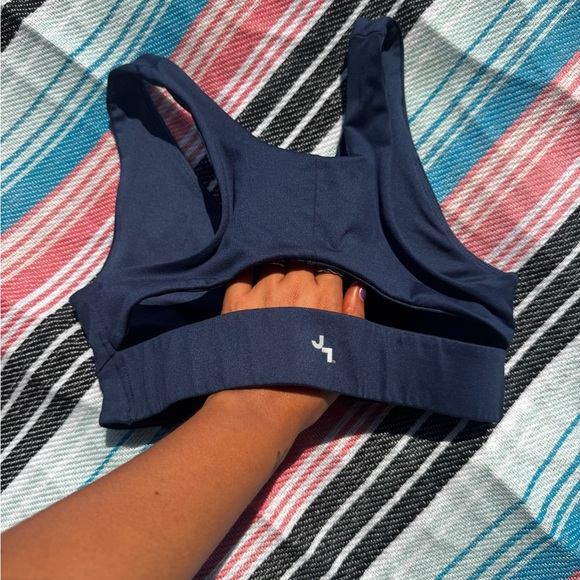Stylish JoyLab Navy Sports Bra - Picture 1 of 7